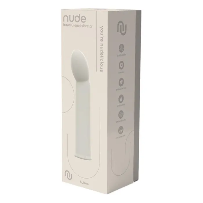 Nude Aulora Mini Travel GSpot Vibrator Grey Dream Toys Vibrators Nude Aulora Mini Travel GSpot Vibrator Grey Dream Toys Vibrators
