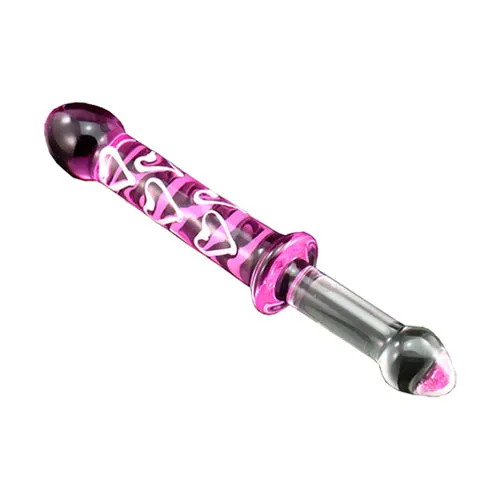 OEM Dildos Pleasure Pink Glass Dildo