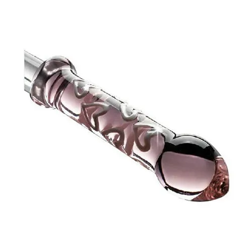 OEM Dildos Pleasure Pink Glass Dildo