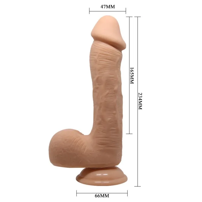 PRE Baile Dildo with Scrotum Johnson Female Sex Toys
