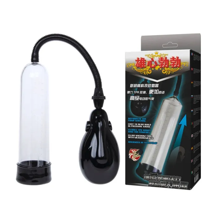 pretty love Male Sex Toys Baile Penis Pump Clear