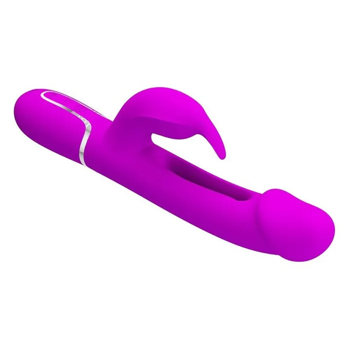 Pretty Love Vibrators Pretty Love Kampas 3In1 Licking Rabbit Vibrator Purple Pretty Love Vibrators Pretty Love Kampas 3In1 Licking Rabbit Vibrator Purple