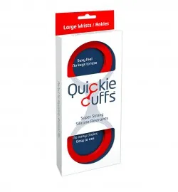 Quickie Cuffs Red Large Creative Conceptions Restraints