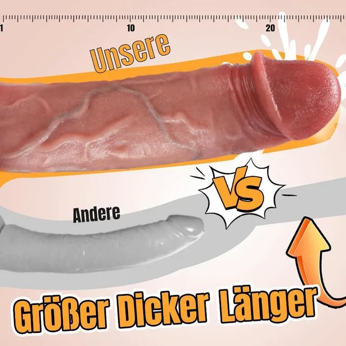 Realistischer XXL Dildo Mit Starkem Saugnapf Analdildo xeoxhoneyde Dildos