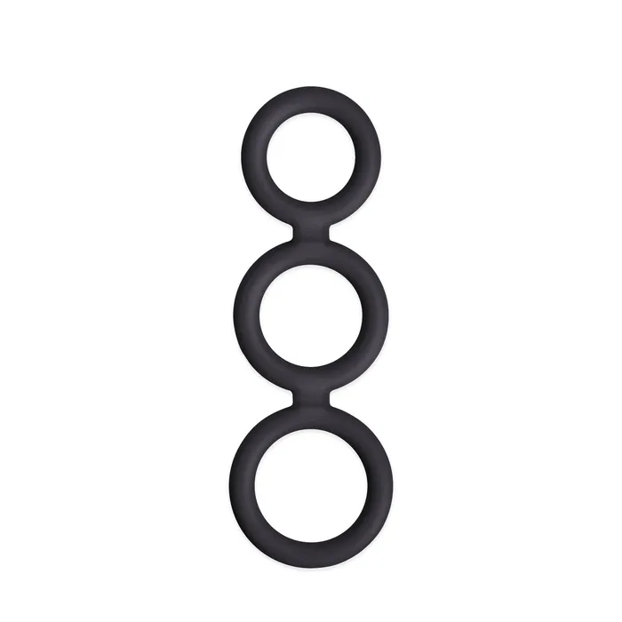 Renegade Triad Cock Ring Black nsnovelties Male Sex Toys