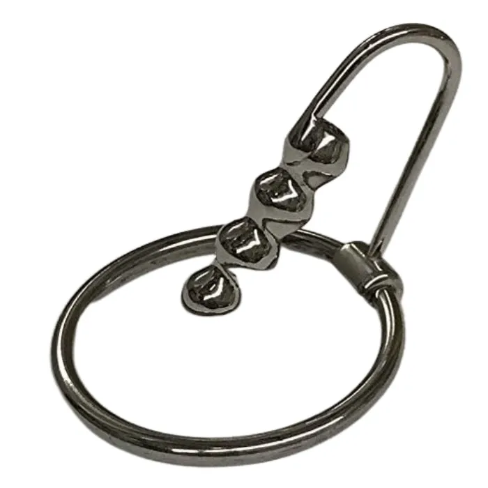 Ribbed Urethral Plug Ring 25mm x 39mm x 7mm DUS Male Sex Toys