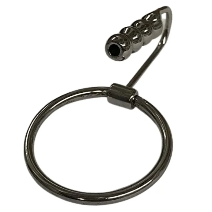 Ribbed Urethral Plug Ring 25mm x 39mm x 7mm DUS Male Sex Toys