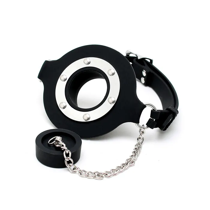 Rimba Male Sex Toys Mouth Gag With Opening And Stopper