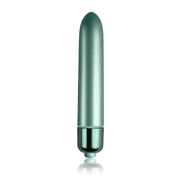 RocksOff Vibrators RocksOff Touch Of Velvet Bullet Vibe Aqua Lily