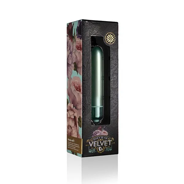 RocksOff Vibrators RocksOff Touch Of Velvet Bullet Vibe Aqua Lily RocksOff Vibrators RocksOff Touch Of Velvet Bullet Vibe Aqua Lily