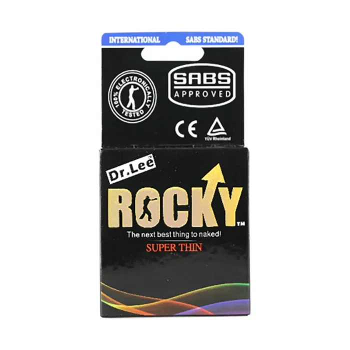 Rocky Female Sex Toys Rocky Super Thin Condoms 3