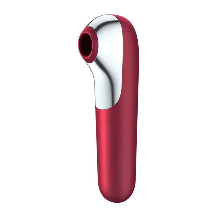 Satisfyer Vibrators Satisfyer Dual Love Clitoral Massager AppEnabled Red