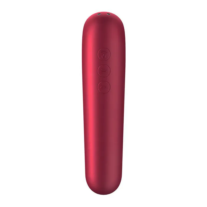 Satisfyer Vibrators Satisfyer Dual Love Clitoral Massager AppEnabled Red Satisfyer Vibrators Satisfyer Dual Love Clitoral Massager AppEnabled Red