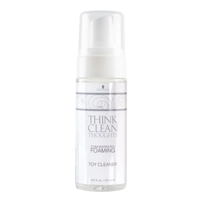 Sensuva Vibrators Think Clean Thoughts Foaming Toy Cleaner 507 Fl Oz
