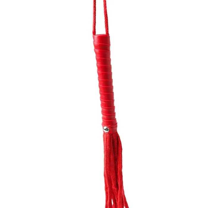 Sex Mischief Red Rope Flogger Sport Sheets Vibrators