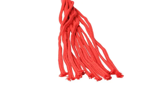 Sex Mischief Red Rope Flogger Sport Sheets Vibrators