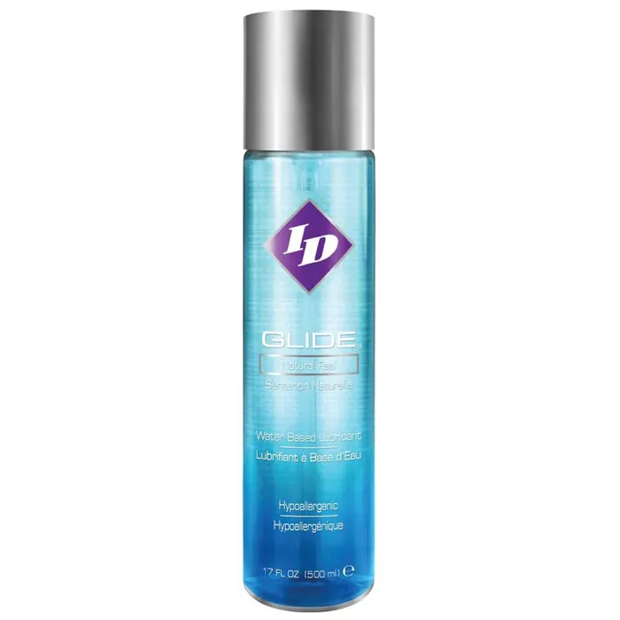 Sexual Health Wellbeing ID Glide Natural Feel WaterBased Lubricant 500ml ID Lubricants Sexual Health Wellbeing ID Glide Natural Feel WaterBased Lubricant 500ml ID Lubricants