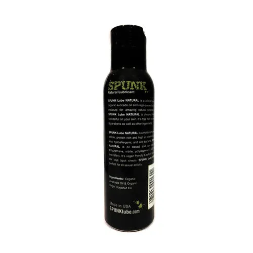 Sexual Health Wellbeing Natural OilBased Lubricant Spunk