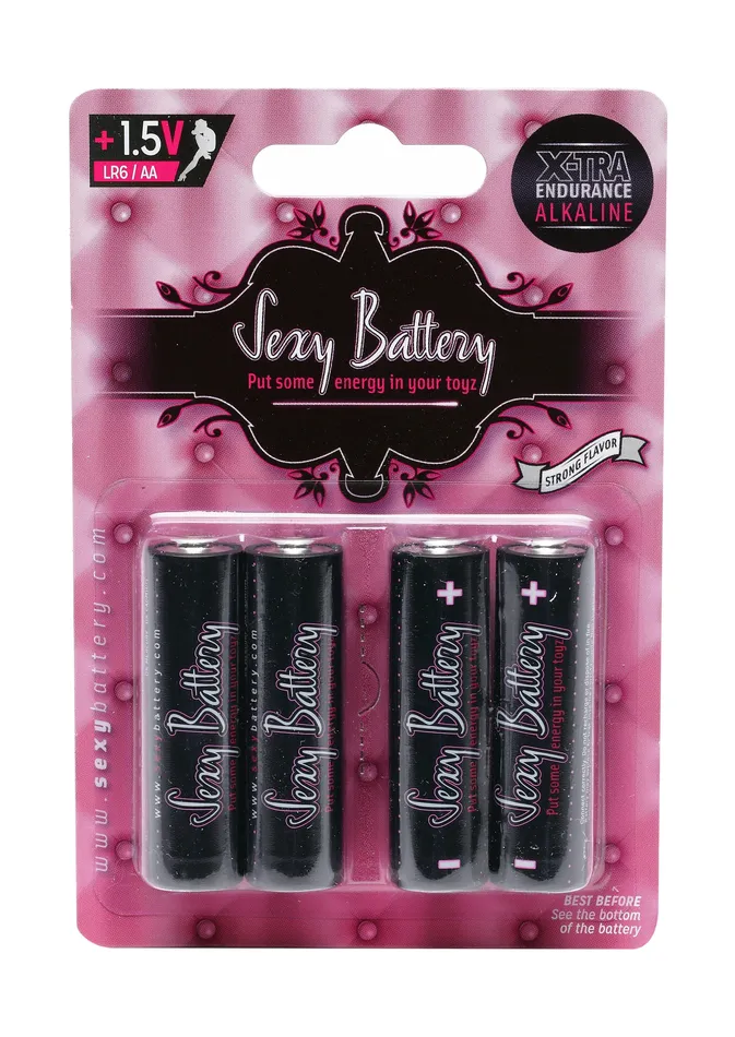 Sexy Batteries Enhancers Sexy Battery AA 4 Pack