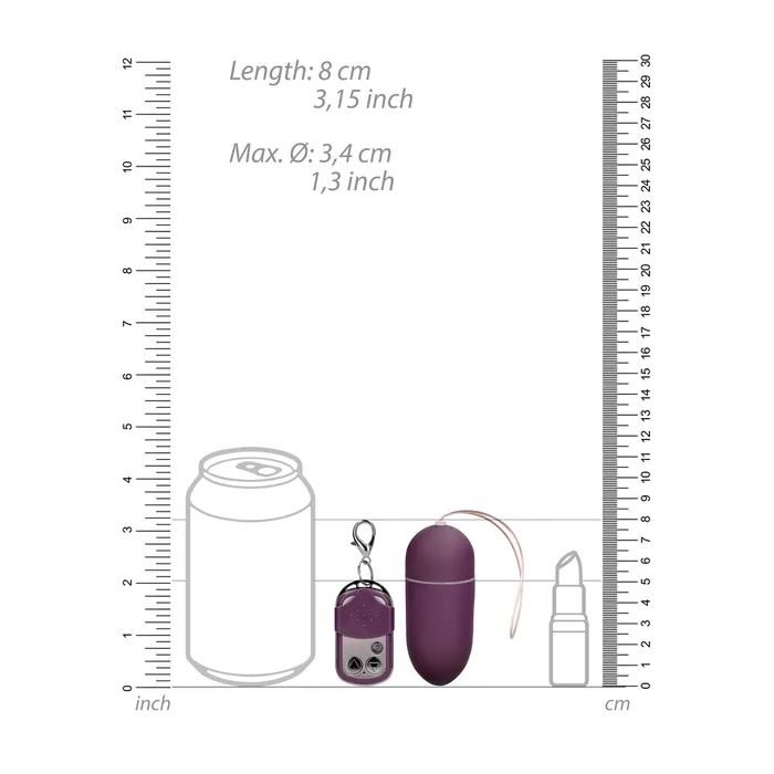 Shots Toys Vibrators 10Speed Remote Vibrating Egg BIG Purple Shots Toys Vibrators 10Speed Remote Vibrating Egg BIG Purple