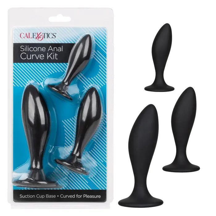 Silicone Curve Anal Kit California Exotic Novelties Anal