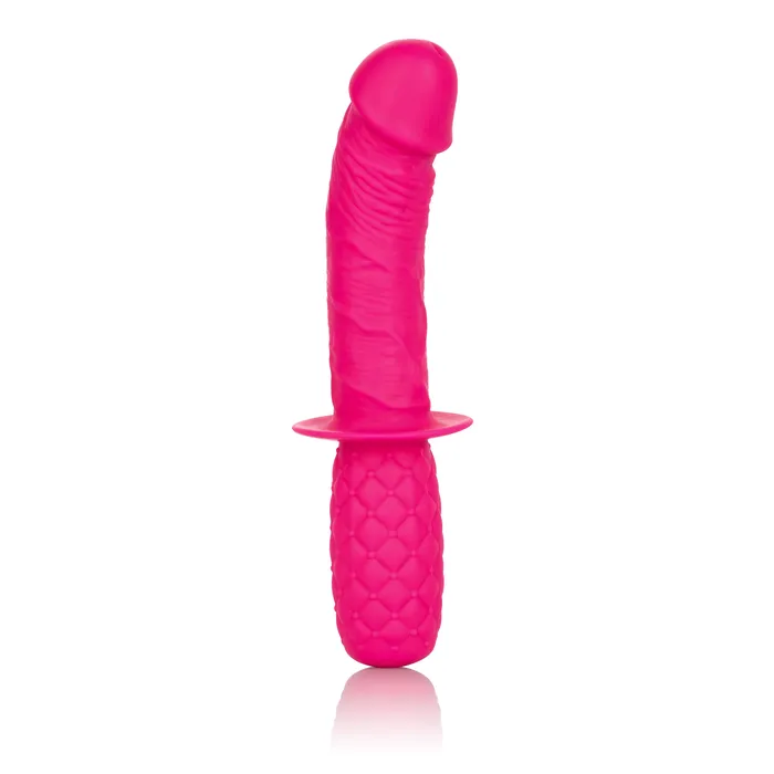 Silicone Grip Thruster Pink CalExotics Vibrators