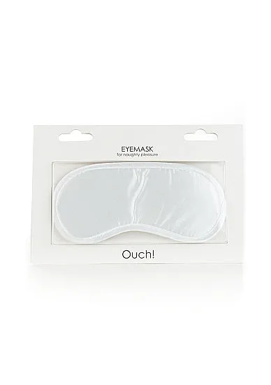 Soft Eyemask White SHOTS AMERICA Male Sex Toys