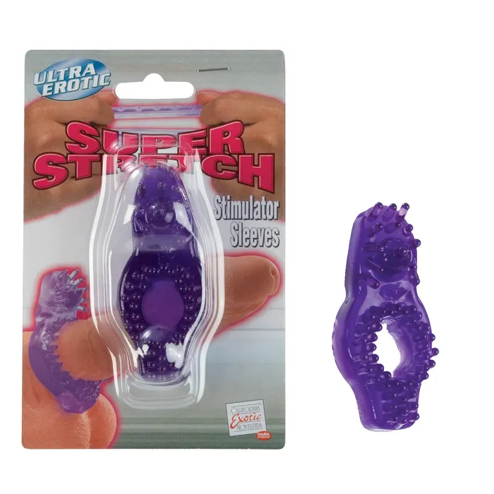 Stim Sleevenoduled Purple California Exotic Novelties Vibrators