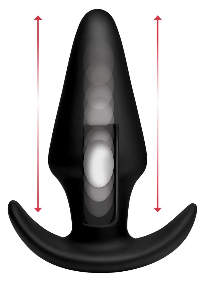 Thump It Large Silicone Butt Plug XR Brands Ass Thumper Anal