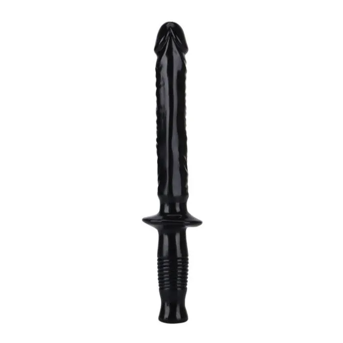 ToyJoy ToyJoy The Manhandler 145 Inch Dildo Black Anal ToyJoy ToyJoy The Manhandler 145 Inch Dildo Black Anal