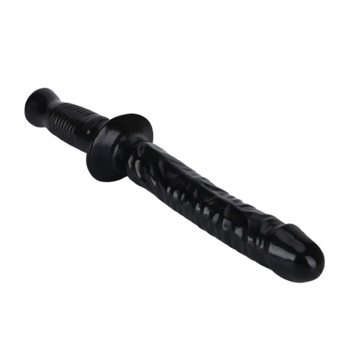 ToyJoy ToyJoy The Manhandler 145 Inch Dildo Black Anal ToyJoy ToyJoy The Manhandler 145 Inch Dildo Black Anal