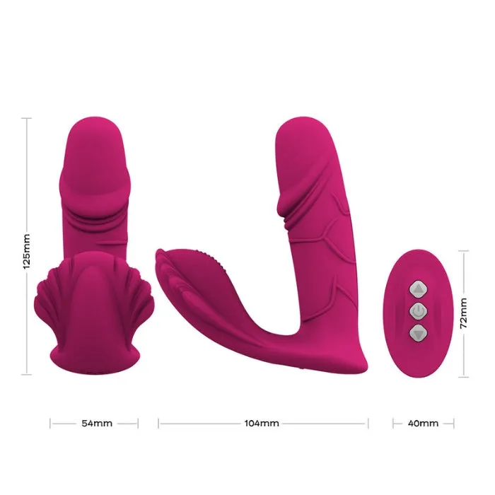 Vibrator Anal Plug with Remote Control RMT Male Sex Toys