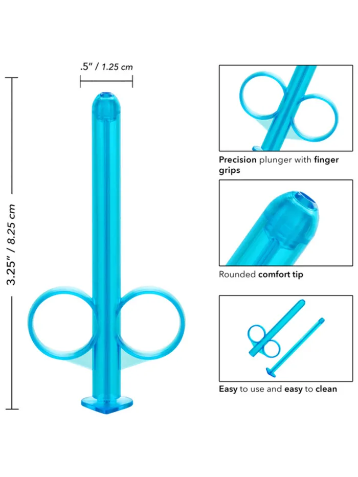 Vibrators CalExotics Lubrication Syringe Tube Applicator CalExotics