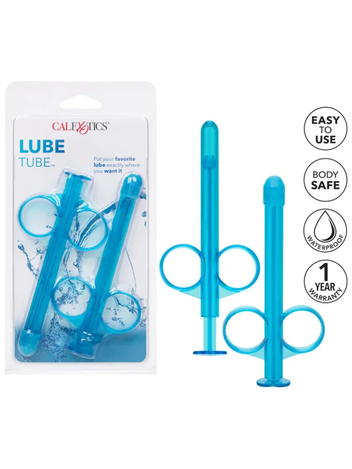 Vibrators CalExotics Lubrication Syringe Tube Applicator CalExotics