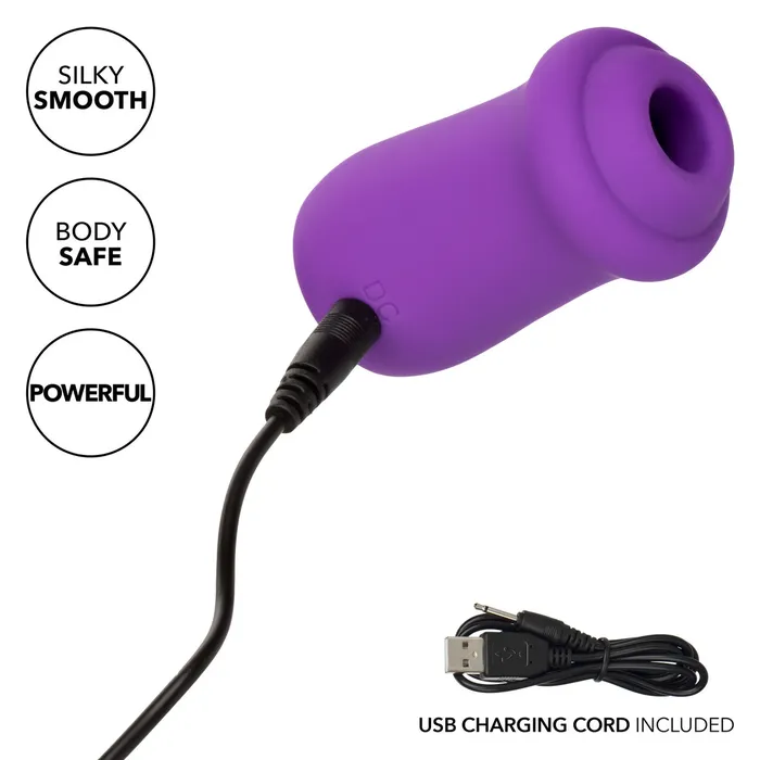 Vibrators CALEXOTICS SUGAR RUSH SUCTION STIMULATOR PURPLE CALEXOTICS