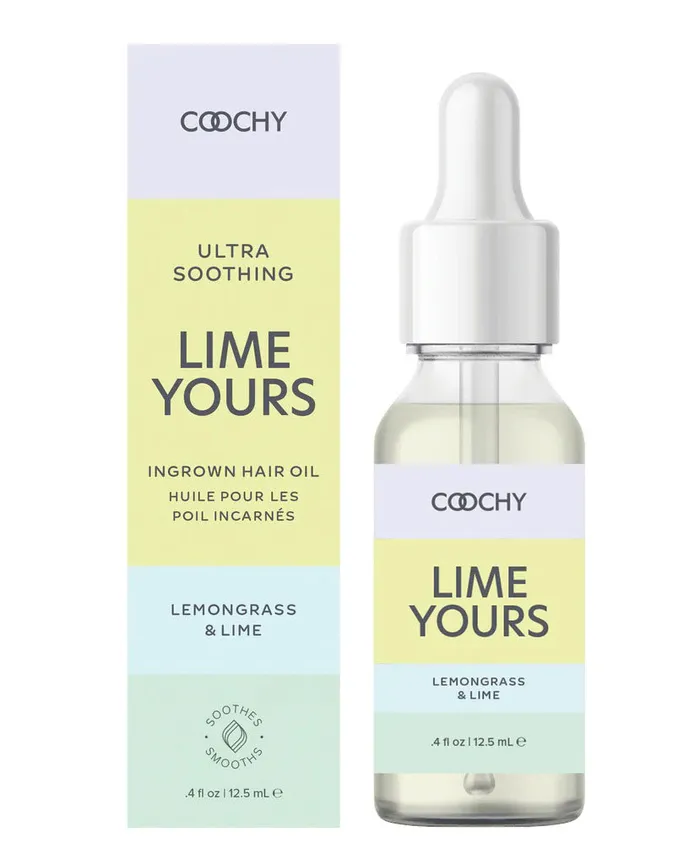 Vibrators Coochy Ultra Soothing Lime Yours Ingrown Hair Oil Lemongrass and Lime 4 Oz Classic Brands Vibrators Coochy Ultra Soothing Lime Yours Ingrown Hair Oil Lemongrass and Lime 4 Oz Classic Brands
