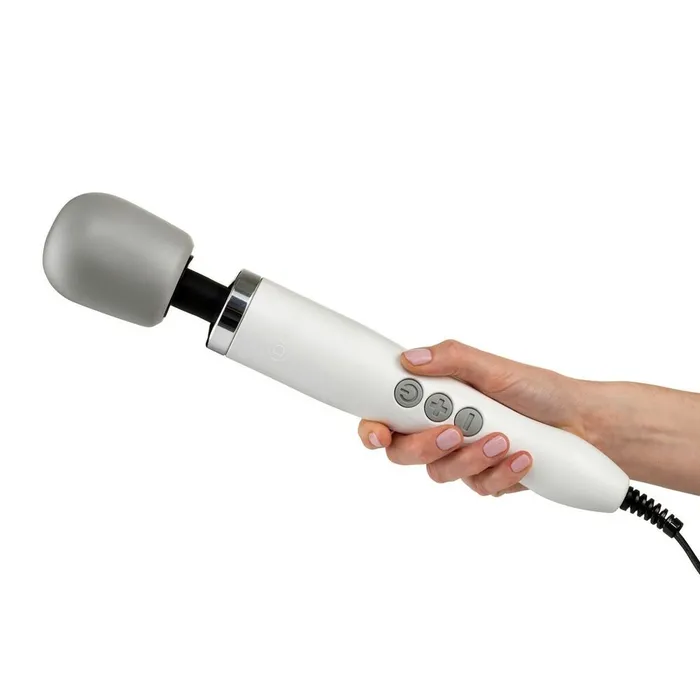 Vibrators Doxy Doxy Original Wand Massager White Vibrators Doxy Doxy Original Wand Massager White