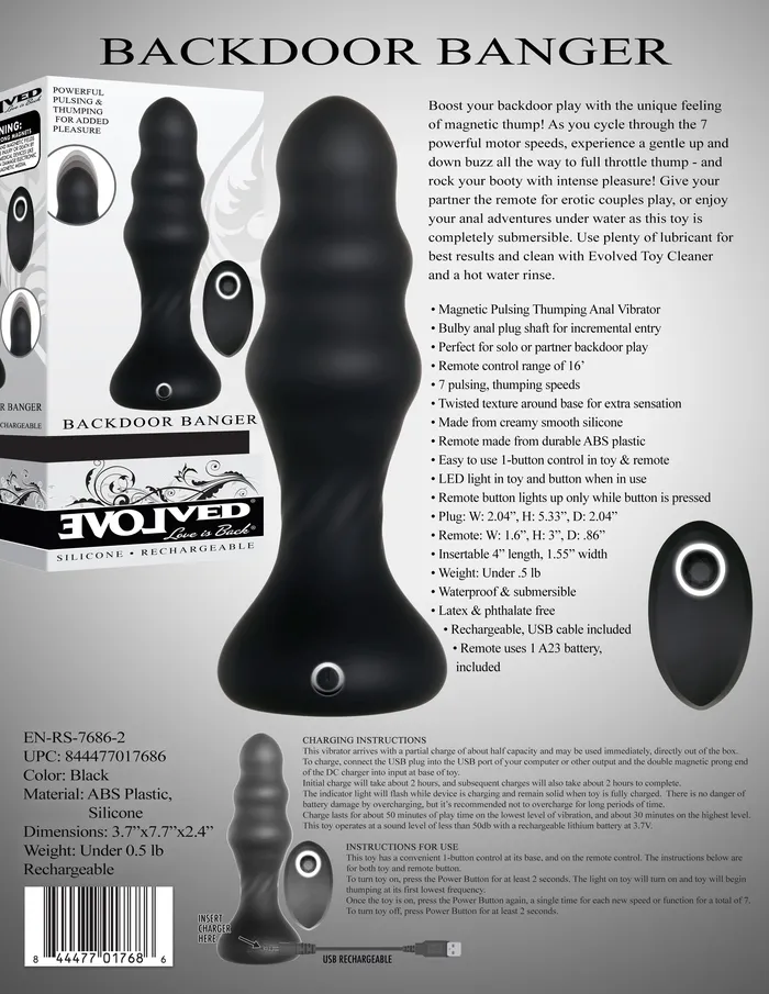 Vibrators Evolved Evolved Backdoor Banger