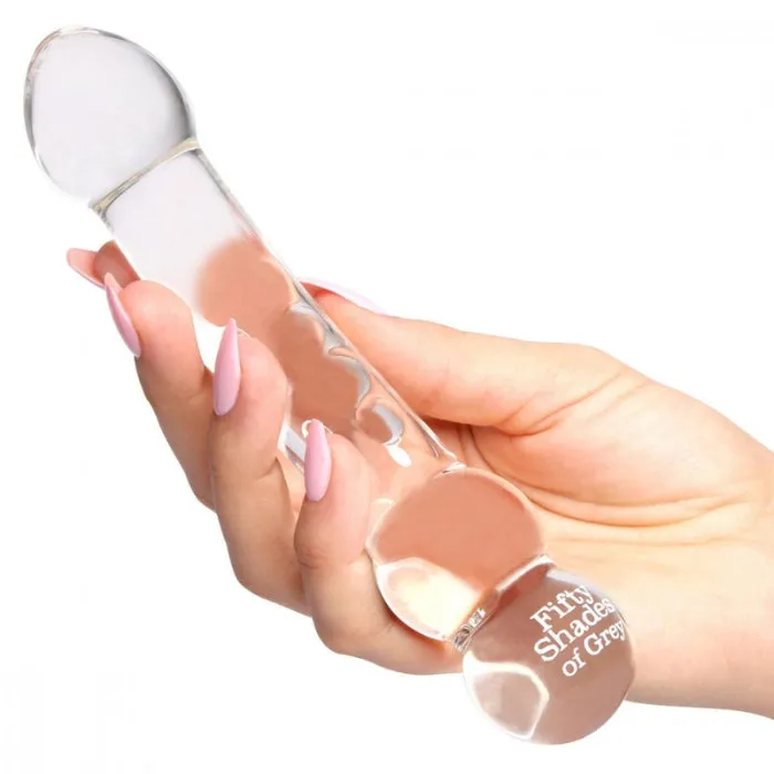 Vibrators Fifty Shades of Grey Glass Massage Wand Drive Me Crazy ENT