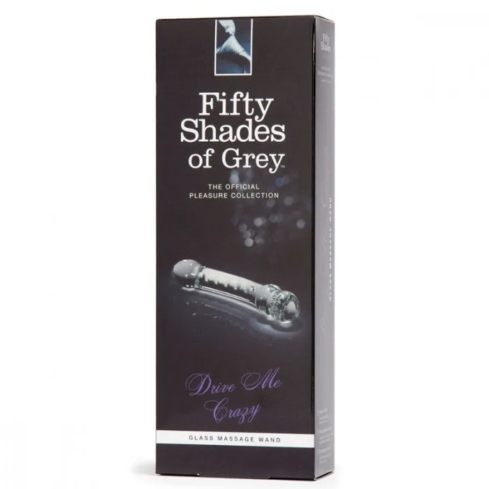 Vibrators Fifty Shades of Grey Glass Massage Wand Drive Me Crazy ENT