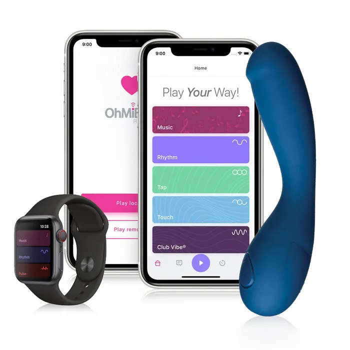 Vibrators Ohmibod Bluemotion Nex2 2nd Gen App Controlled Gspot Vibe