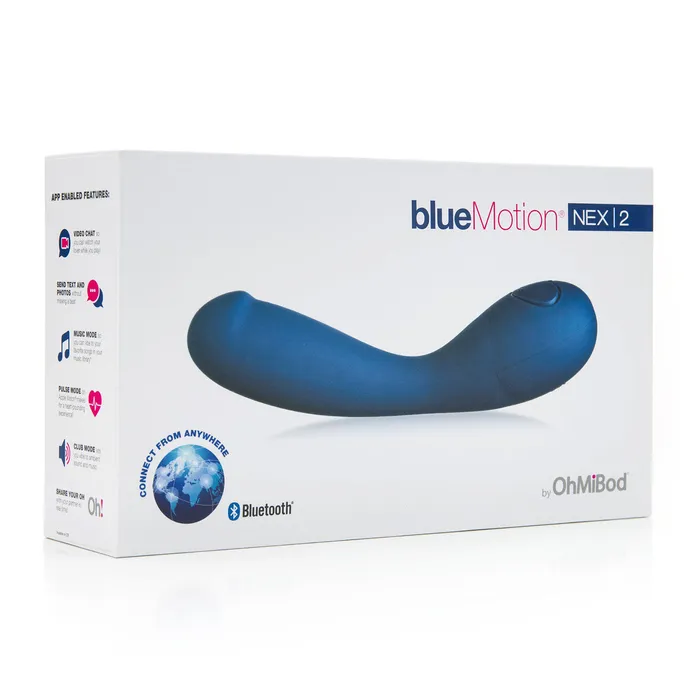 Vibrators Ohmibod Bluemotion Nex2 2nd Gen App Controlled Gspot Vibe