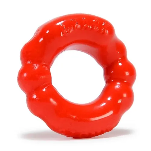 Vibrators Oxballs 6Pack Cockring Atomic Jock Red Solid