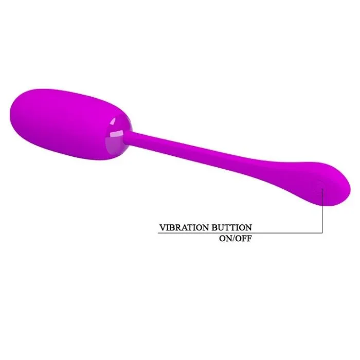 Vibrators PRE Pretty Love Egg Bullet Vibrator Julius Purple