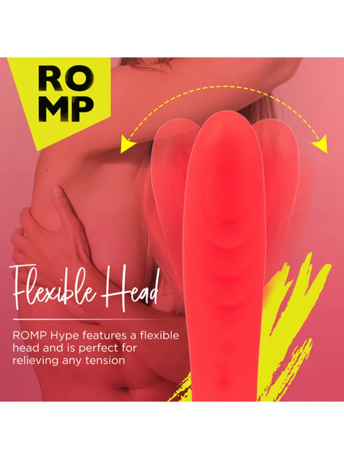 Vibrators Romp Hype GSopt Vibrator Red Romp
