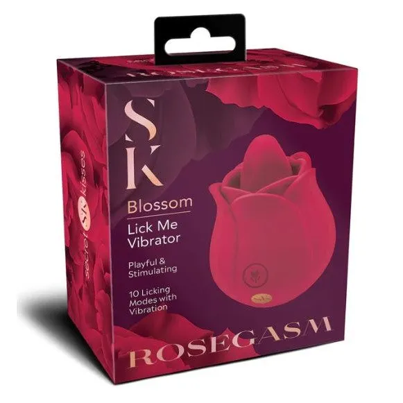 Vibrators Secret Kisses Secret Kisses Rosegasm Blossom Lick Me Rose Vibrator Vibrators Secret Kisses Secret Kisses Rosegasm Blossom Lick Me Rose Vibrator