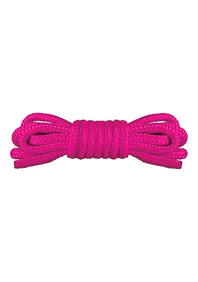 Vibrators SHOTS AMERICA Japanese Mini Rope 15m Pink Vibrators SHOTS AMERICA Japanese Mini Rope 15m Pink