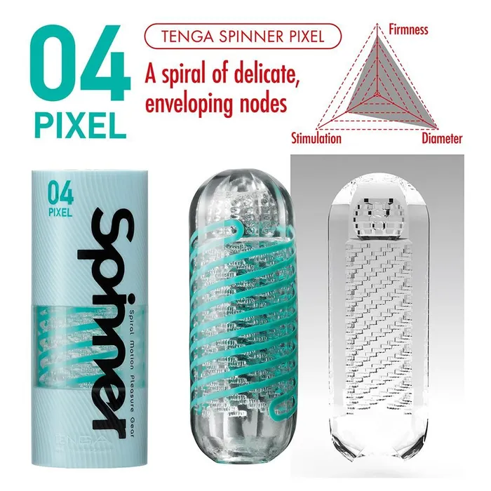 Vibrators TENGA Tenga Spinner Pixel