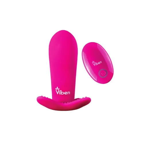 Vibrators Viben Viben Intrigue Panty Vibe W Pleasure Nubs Hot Pink