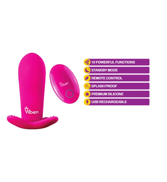 Vibrators Viben Viben Intrigue Panty Vibe W Pleasure Nubs Hot Pink Vibrators Viben Viben Intrigue Panty Vibe W Pleasure Nubs Hot Pink